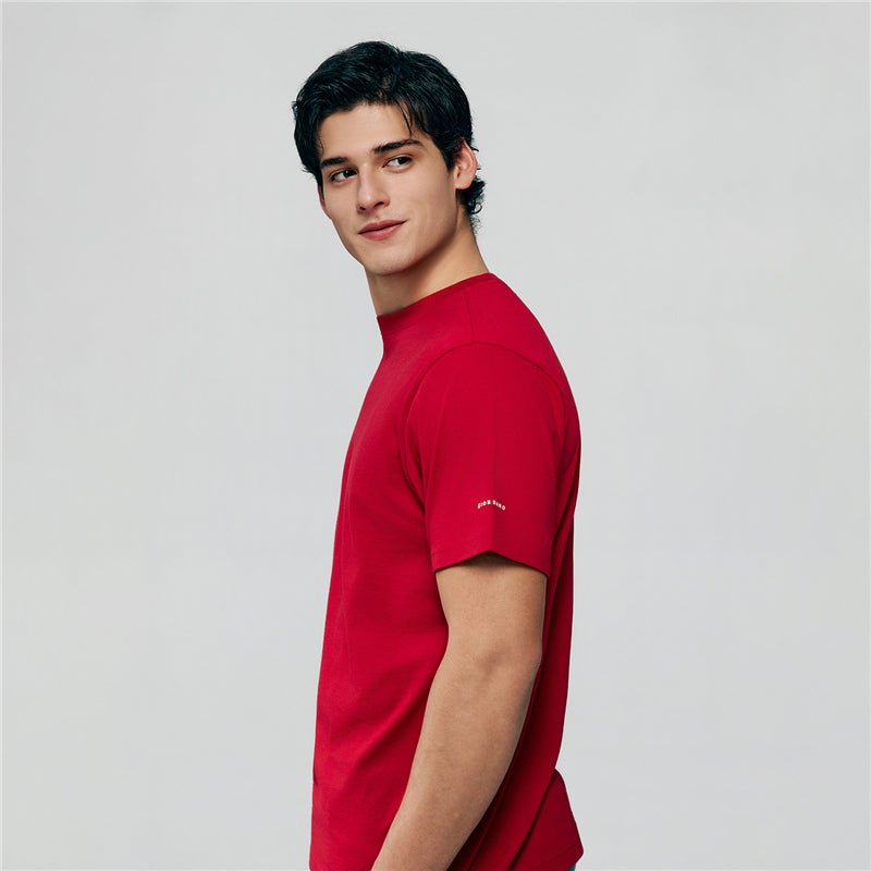 Giordano Men’S Slim Fit Cotton Crew Neck Tee - first_variant_option_2 Premium Tee for Giordano