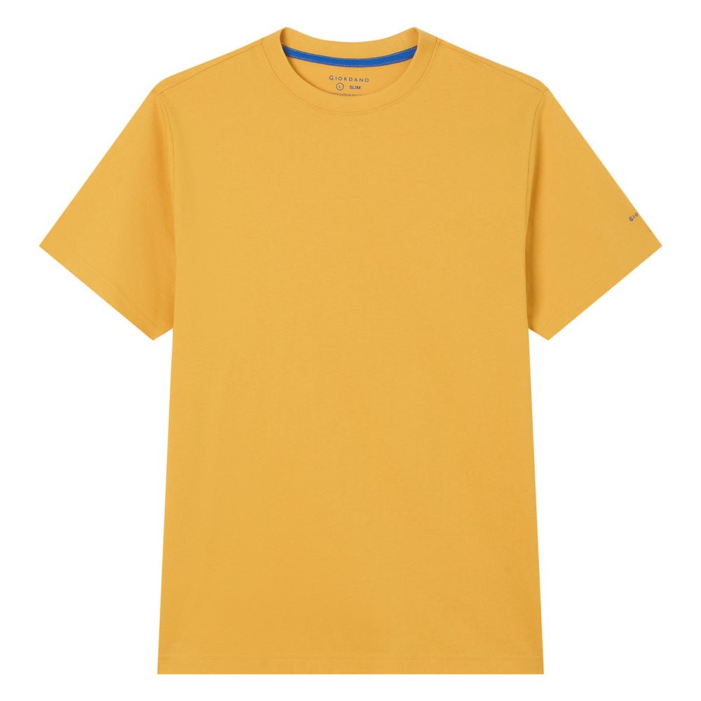 Giordano Men’S Slim Fit Cotton Crew Neck Tee - first_variant_option_2 Premium Tee for Giordano