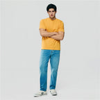 Giordano Men’S Slim Fit Cotton Crew Neck Tee - first_variant_option_2 Premium Tee for Giordano