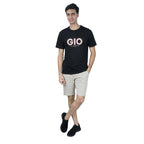 Giordano Men’s Slim Fit Cotton Graphic Print Tee - Premium Print Tee