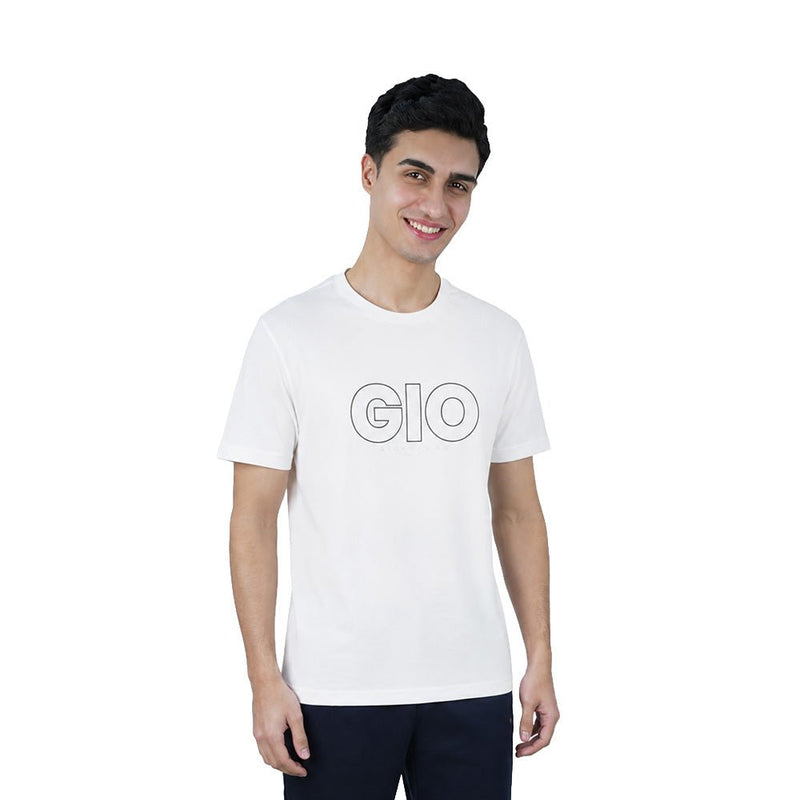Giordano Men’s Slim Fit Cotton Graphic Print Tee - Premium Print Tee