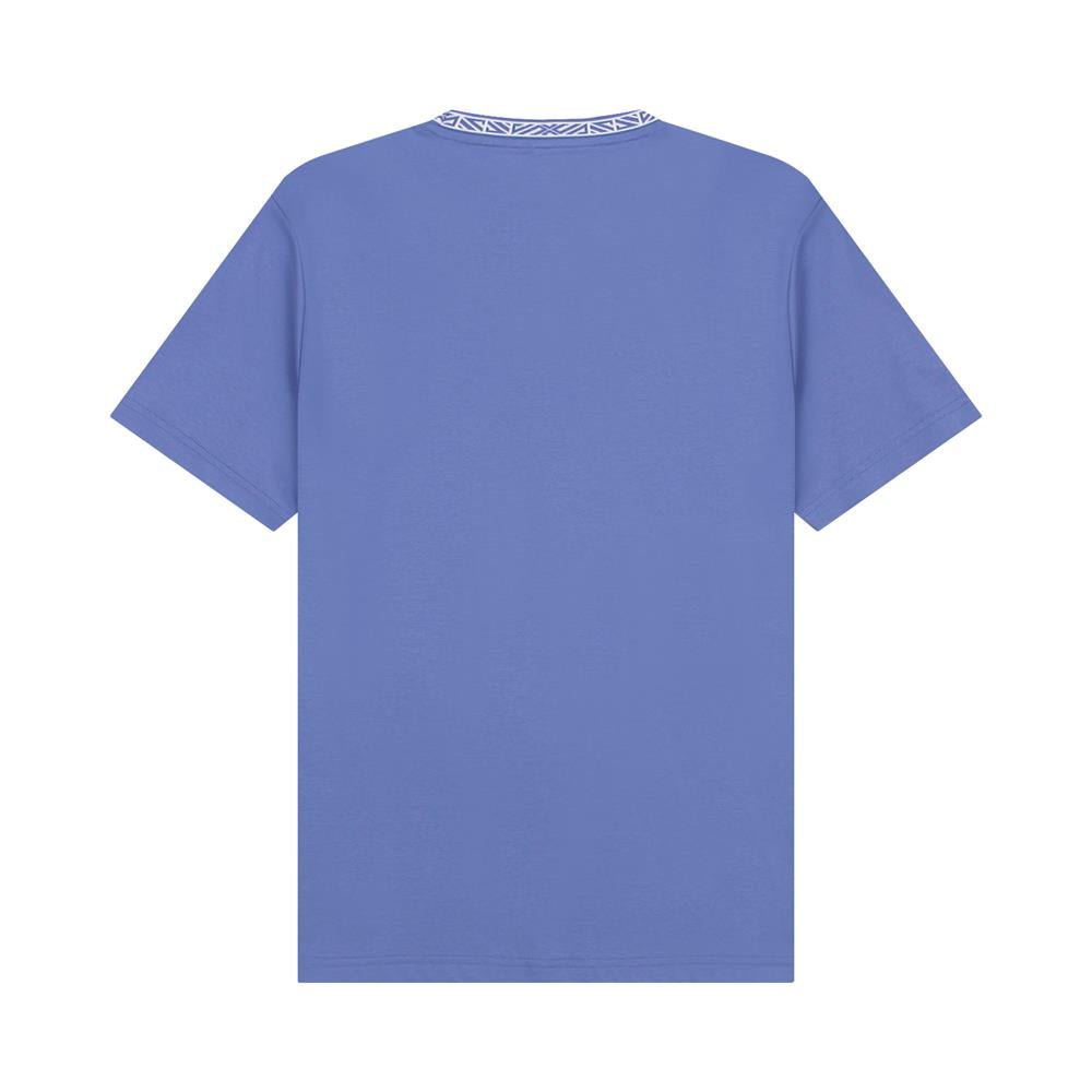 Giordano Men's Slim Fit Cotton Interlock Tee | Embroidered Tee - Premium Tee