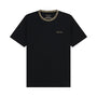 Giordano Men's Slim Fit Cotton Interlock Tee | Embroidered Tee - Premium Tee