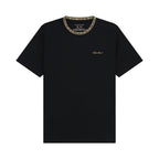 Giordano Men's Slim Fit Cotton Interlock Tee | Embroidered Tee - Premium Tee