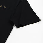 Giordano Men's Slim Fit Cotton Interlock Tee | Embroidered Tee - Premium Tee
