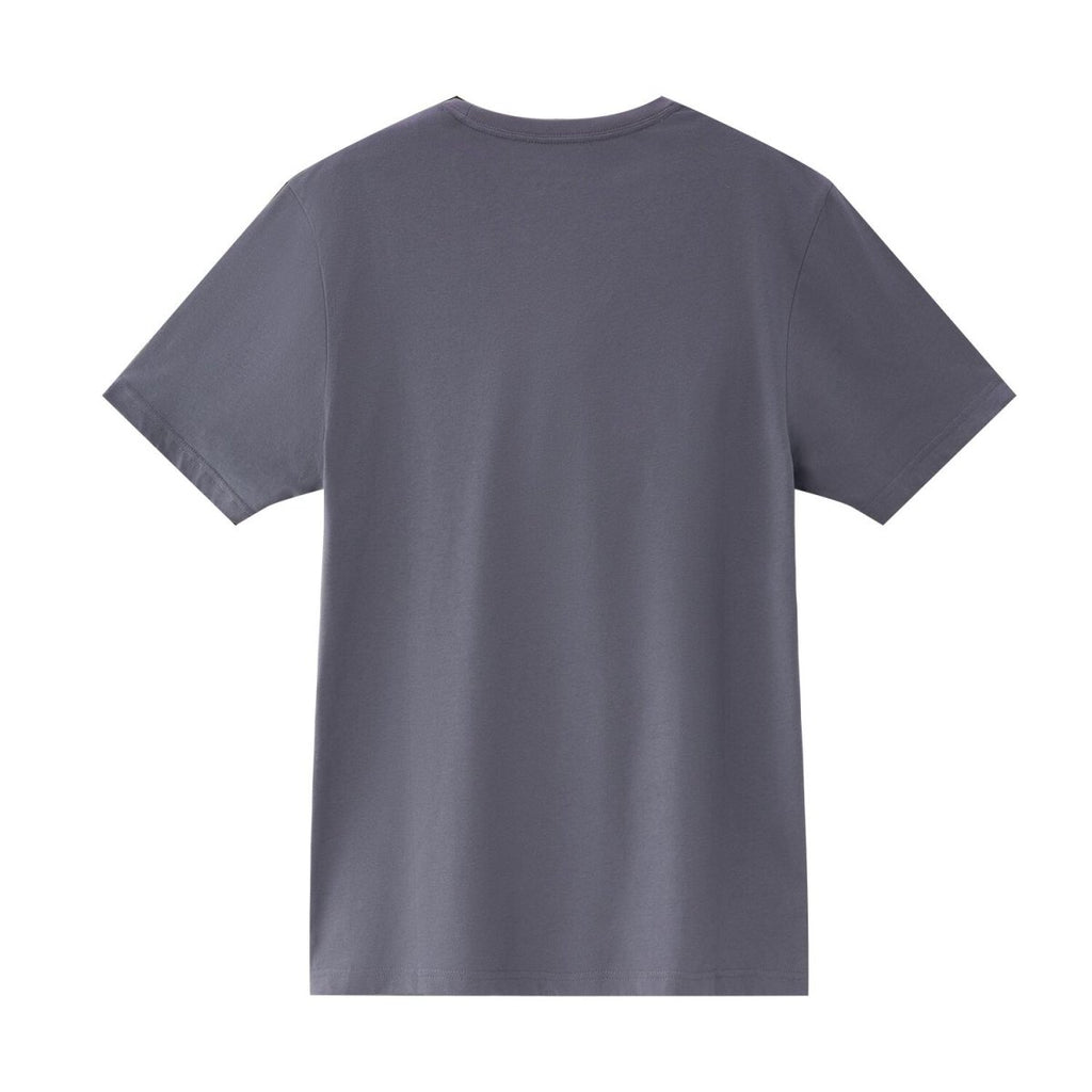Giordano Men's Slim Fit Cotton Jersey Signature Print Tee - Premium Print Tee