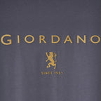 Giordano Men's Slim Fit Cotton Jersey Signature Print Tee - Premium Print Tee