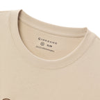 Giordano Men's Slim Fit Cotton Jersey Signature Print Tee - Premium Print Tee