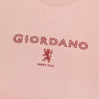 Giordano Men's Slim Fit Cotton Jersey Signature Print Tee - Premium Print Tee