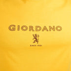 Giordano Men's Slim Fit Cotton Jersey Signature Print Tee - Premium Print Tee