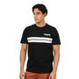 Giordano Men's Slim Fit Cotton Jersey Tee | Signature Print & Comfort - Premium Print Tee