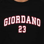Giordano Men's Slim Fit Cotton Jersey Tee | Signature Print & Comfort - Premium Print Tee