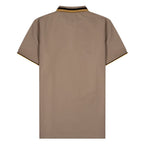 Giordano Men's Slim Fit Cotton Polo Shirt With Sailboat Embroidery - Premium Polo