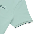 Giordano Men's Slim Fit Cotton Polo Shirt With Sailboat Embroidery - Premium Polo