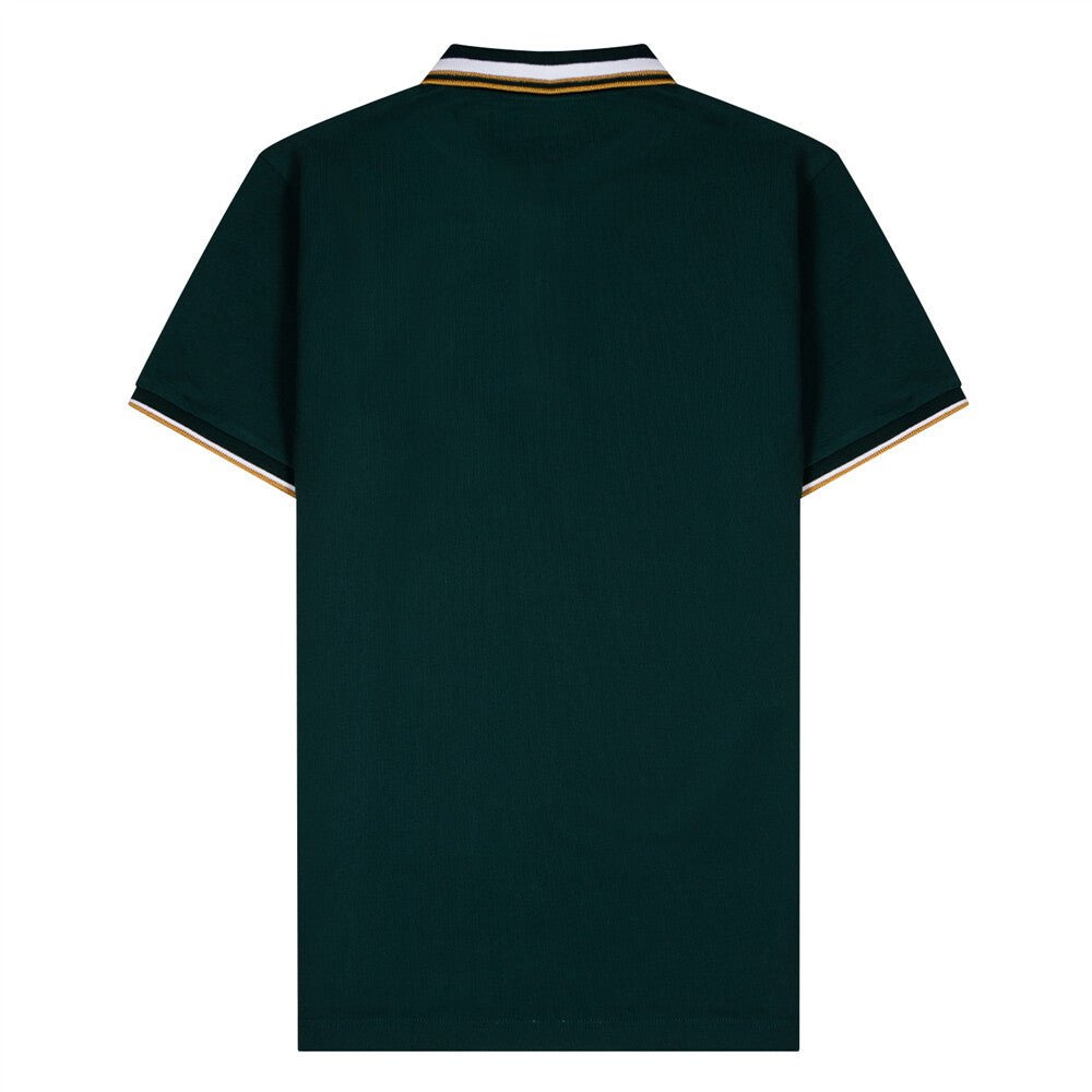 Giordano Men's Slim Fit Cotton Polo Shirt With Sailboat Embroidery - Premium Polo