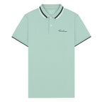 Giordano Men's Slim Fit Cotton Polo Shirt With Sailboat Embroidery - Premium Polo