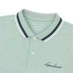 Giordano Men's Slim Fit Cotton Polo Shirt With Sailboat Embroidery - Premium Polo
