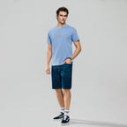 Giordano Men’s Slim Fit Cotton Signature Print Tee - first_variant_option_2 Premium Print Tee for Giordano