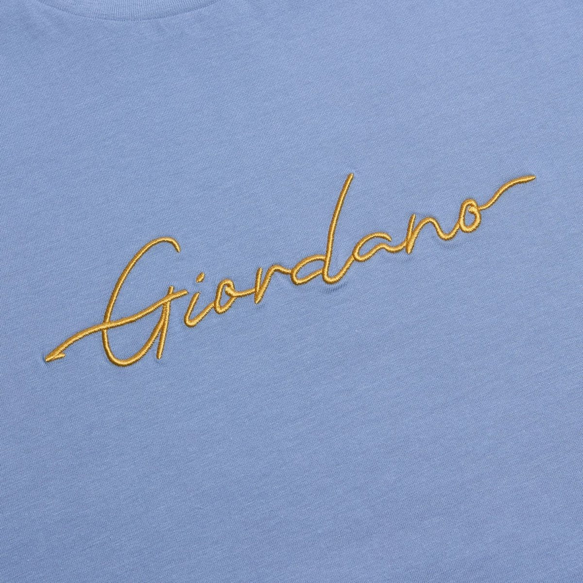 Giordano Men’s Slim Fit Cotton Signature Print Tee - first_variant_option_2 Premium Print Tee for Giordano