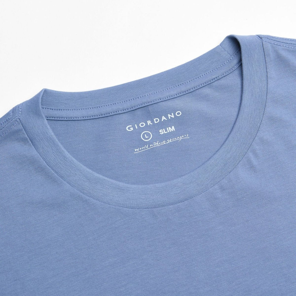 Giordano Men’s Slim Fit Cotton Signature Print Tee - first_variant_option_2 Premium Print Tee for Giordano