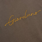 Giordano Men’s Slim Fit Cotton Signature Print Tee - first_variant_option_2 Premium Print Tee for Giordano