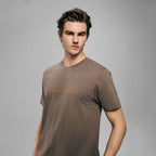 Giordano Men’s Slim Fit Cotton Signature Print Tee - first_variant_option_2 Premium Print Tee for Giordano