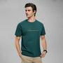 Giordano Men’s Slim Fit Cotton Signature Print Tee - Premium Print Tee