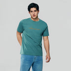 Giordano Men’s Slim Fit Cotton Signature Print Tee - first_variant_option_2 Premium Print Tee for Giordano
