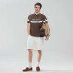 Giordano Men’s Slim Fit Cotton Striped Polo - first_variant_option_2 Premium Polo for Giordano