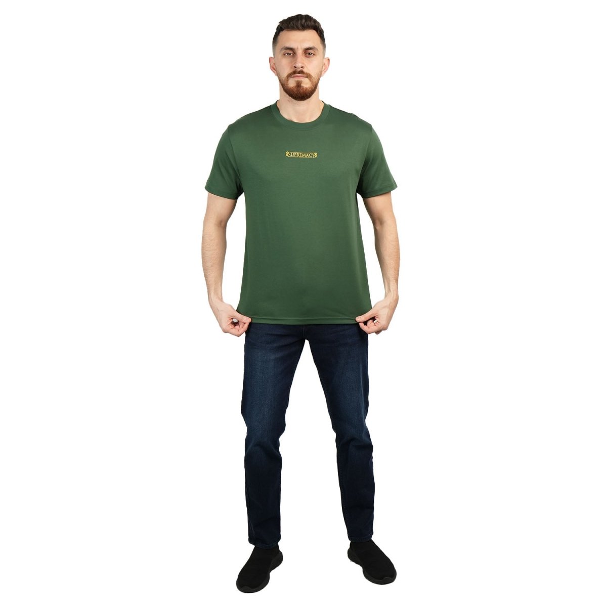 Giordano Men's Slim Fit Cotton Tee - Liquid Touch Comfort - Giordano
