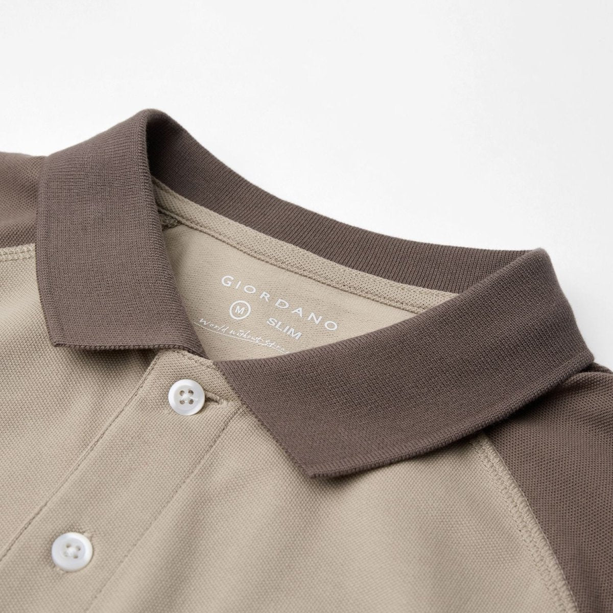 Giordano Men's Slim Fit Desert Collection Polo - first_variant_option_2 Premium Polo for Giordano