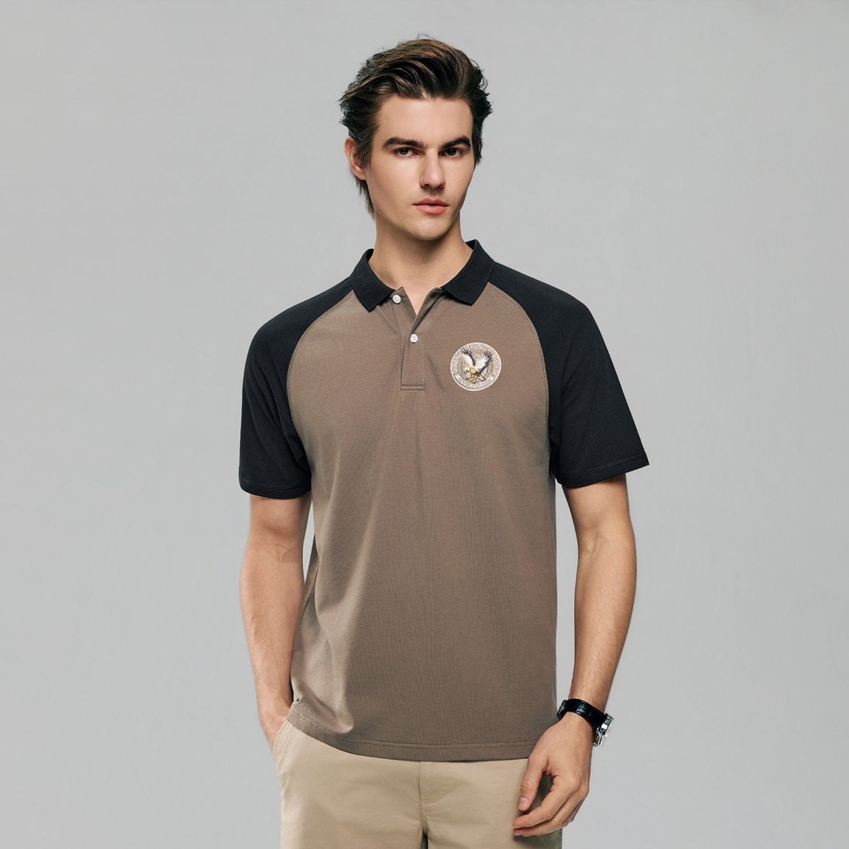 Giordano Men's Slim Fit Desert Collection Polo - first_variant_option_2 Premium Polo for Giordano