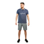Giordano Men's Slim Fit Embroidered Infinite Polo - Premium Polo