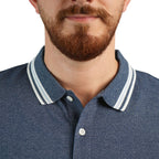 Giordano Men's Slim Fit Embroidered Infinite Polo - Premium Polo