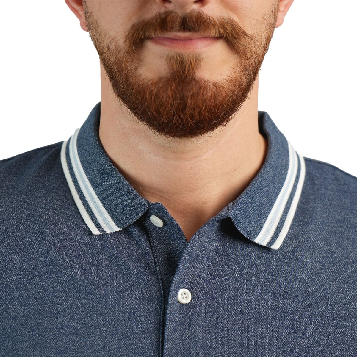 Giordano Men's Slim Fit Embroidered Infinite Polo - Premium Polo