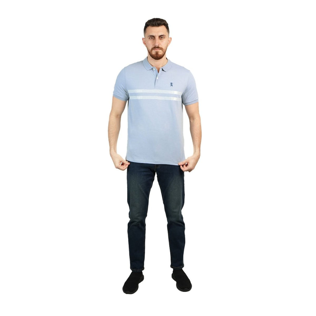 Giordano Men's Slim Fit Embroidered Infinite Polo - Premium Polo