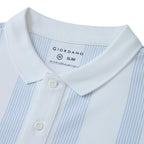 Giordano Men's Slim Fit Embroidered Infinite Polo - Premium Polo