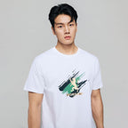 Giordano Men's Slim Fit Lion Graphic Tee - first_variant_option_2 Premium Print Tee for Giordano