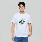 Giordano Men's Slim Fit Lion Graphic Tee - first_variant_option_2 Premium Print Tee for Giordano