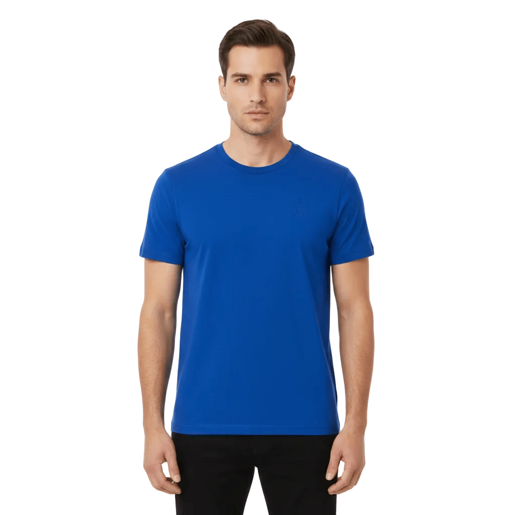 Giordano Men's Slim Fit Liquid Touch Cotton Crew Neck Tee - Premium Tee