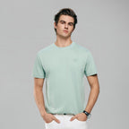 Giordano Men's Slim Fit Liquid Touch Cotton Crew Neck Tee - first_variant_option_2 Premium Tee for Giordano