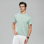 Giordano Men's Slim Fit Liquid Touch Cotton Crew Neck Tee - first_variant_option_2 Premium Tee for Giordano