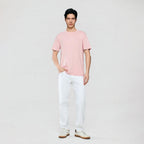 Giordano Men's Slim Fit Liquid Touch Cotton Crew Neck Tee - first_variant_option_2 Premium Tee for Giordano