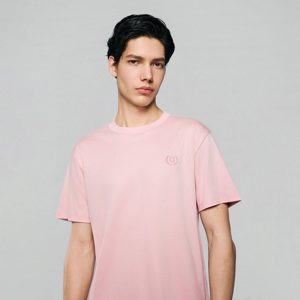Giordano Men's Slim Fit Liquid Touch Cotton Crew Neck Tee - first_variant_option_2 Premium Tee for Giordano