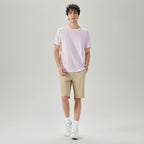 Giordano Men's Slim Fit Liquid Touch Cotton Crew Neck Tee - Premium Tee
