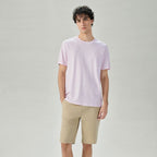 Giordano Men's Slim Fit Liquid Touch Cotton Crew Neck Tee - Premium Tee