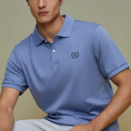 Giordano Men’s Slim Fit Liquid Touch Cotton Interlock Polo - Premium Polo