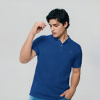 Giordano Men’s Slim Fit Liquid Touch Cotton Interlock Polo - Premium Polo