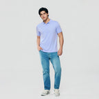 Giordano Men’s Slim Fit Liquid Touch Cotton Interlock Polo - Premium Polo