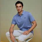 Giordano Men’s Slim Fit Liquid Touch Cotton Interlock Polo - Premium Polo